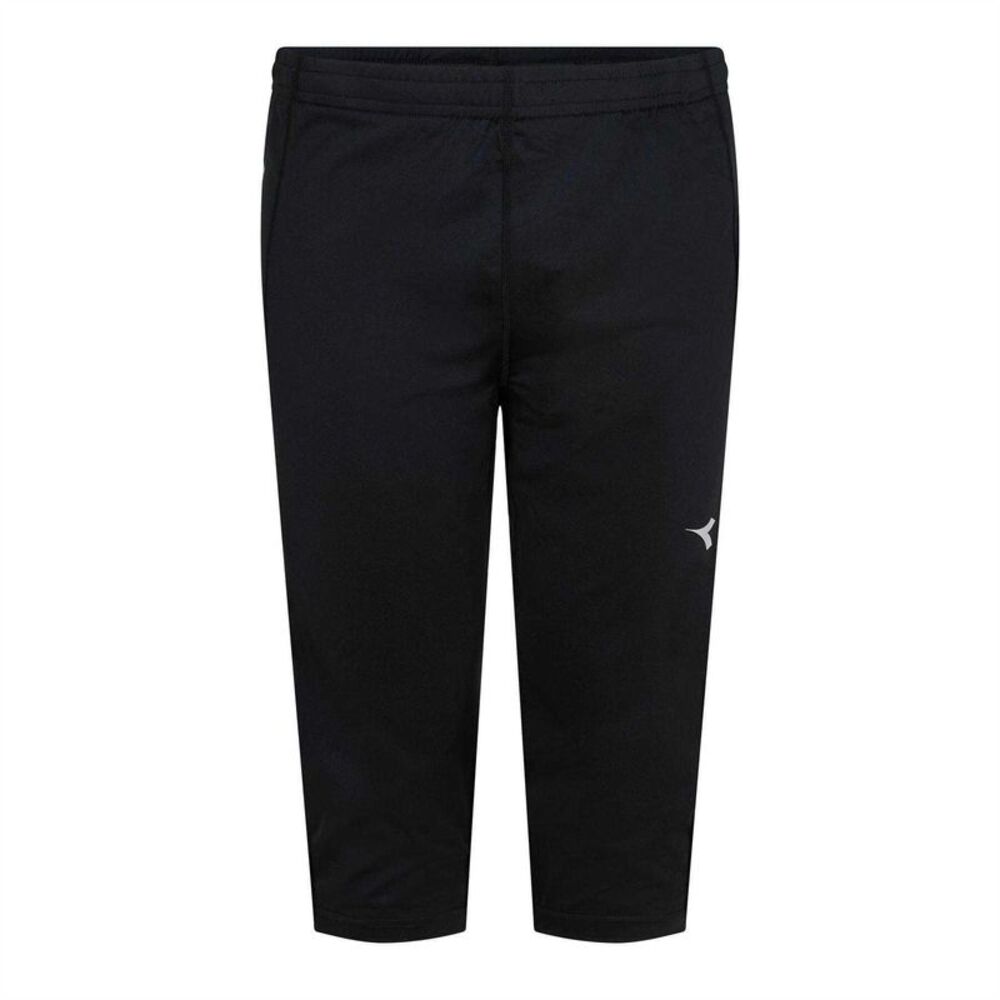 Diadora Womens/Ladies Team Up Logo 3/4 Leggings / Black